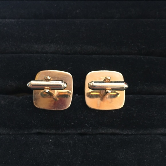 VTG Comedy and Tragedy Tie Bar and Cuff Link Set - Picture 6 of 10